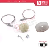 Opel Vectra B J96 1995-2004 4/5 Door İçin Elektrikli Arka Sağ veya Sol Kapı Cam Kriko Tamir Seti - 5