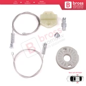 Opel Vectra B J96 1995-2004 4/5 Door İçin Elektrikli Arka Sağ veya Sol Kapı Cam Kriko Tamir Seti - 1