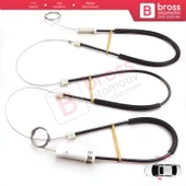 Audi TT TTS TTRS 8S FV 2014-2024 2-Kapı 8S0837461 İçin Elektrikli Sol Cam Kriko Tamir Seti - 1