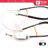 Audi TT TTS TTRS 8S FV 2014-2024 2-Kapı 8S0837462 İçin Elektrikli Sağ Cam Kriko Tamir Seti - 4