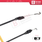 VW Caddy MK3 2K 2004-2015 Touran MK1 1T 2003-2015 2K0837113B İçin Ön Sol Kapı İç Açma Teli 53 cm - 5