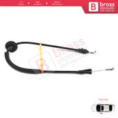 VW Caddy MK3 2K 2004-2015 Touran MK1 1T 2003-2015 2K0837113B İçin Ön Sol Kapı İç Açma Teli 53 cm - 2