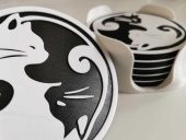 Kediler İçin Coaster Tutucu (Https://Www.Thingiverse.Com/Thing:1472192) Plastik Aparat - 2