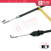 Skoda Octavia MK1 İçin Arka Kapı İç Açma Teli 1U4839099B - 5