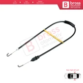 Skoda Octavia MK1 İçin Arka Kapı İç Açma Teli 1U4839099B - 3