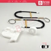 Ford Mondeo MK4 BA7 2007-2015 4/5 Kapı 7S71A27000 İçin Arka Sağ Kapı Cam Kriko Tamir Seti - 5