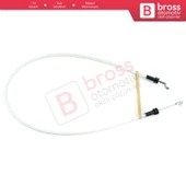 Mercedes Benz Atego Axor İçin Sağ Kapı İç Açma Teli A9737600304 - 4