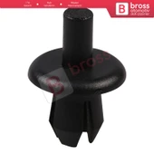 VW Audi için 10 Adet İtmeli Tip Tutucu 161 867 299 01C - 1