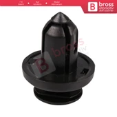 Honda Acura için 10 Adet İtmeli Tip Metalli Tutucu Klips Kısa 91505 S9A 003 - 2