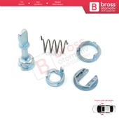 Skoda Fabia MK1 6Y Octavia MK1 1U 1U0837167 İçin Ön Sağ veya Sol Kapı Kilidi Tamir Takımı 45 mm - 4