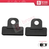 Toyota Corolla Prius Cruiser Hilux Matrix Pontiac Vibe Lexus RX İçin Kapı Cam Tutucu Kızak Klipsi - 1