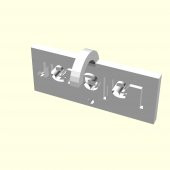 Lalezar Kişiye Özel Üretim Zincirsiz Anahtarlık Tutucu Sevgiliye Eşe Hediyelik Tag Askı Organik Plastikten - 5