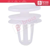 Citroen Peugeot için 10 Adet Kapı Pervazı Paneli Klipsi 6991.E8 - 4