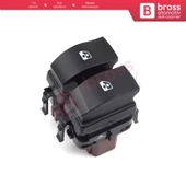 Renault Megane Laguna Scenic 2 İçin İkili Cam Düğmesi 8200315040 - 2