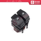 Renault Megane Laguna Scenic 2 İçin İkili Cam Düğmesi 8200315040 - 1