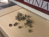 Afinia / Up! Vidalı Borosilikat Cam Klipsleri Plastik Aparat - 6
