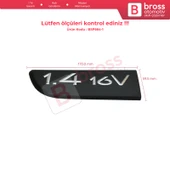 Megane Scenic MK2 İçin Sol Taraf 1 4 16V Amblem Yazısı 8200209128 - 5