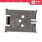 Renault için 10 Adet Plastik Klips Gri - 2