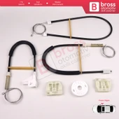 Skoda Octavia MK1 2001-2010 Makyajlı Kasa 1U0837462B İçin Elektrikli Ön Sağ Cam Kriko Tamir Seti - 1