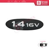 Renault Clio MK2 İçin Siyah 1.4 16V Sağ veya Sol Kapı Bandı Monogram Amblemi Çıta Yazısı 7700438090 - 1