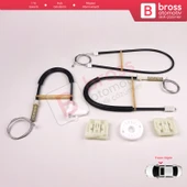 Skoda Octavia MK1 2001-2010 Makyajlı Kasa 1U0837462B İçin Elektrikli Ön Sağ Cam Kriko Tamir Seti - 3