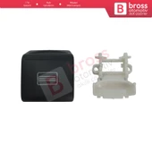 Mercedes İçin Sunroof Açma SİYAH Düğme Kapağı 21290010239051 - 1