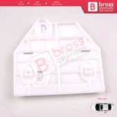 Audi A6 C6 S6 4F 4F2 4F5 2004-2011 4/5 Kapı 4F0839461 İçin Arka Sol Cam Kriko Tamir Klipsi - 2