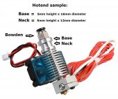 Ekobotlar - Çift Hotend Fix. Plastik Aparat - 4