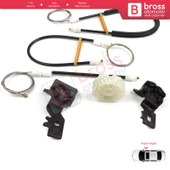 Nissan Qashqai MK1 J10 2006-2013 80770JD000 İçin Elektrikli Ön Sağ Cam Kriko Tamir Seti - 4