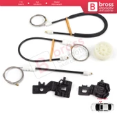 Nissan Qashqai MK1 J10 2006-2013 80770JD000 İçin Elektrikli Ön Sağ Cam Kriko Tamir Seti - 1