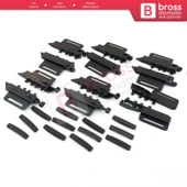 Peugeot 307 SW İçin 24 Parça Tavan Perdesi Tamir Takımı - 4