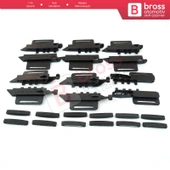 Peugeot 307 SW İçin 24 Parça Tavan Perdesi Tamir Takımı - 1