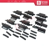 Peugeot 307 SW İçin 24 Parça Tavan Perdesi Tamir Takımı - 2