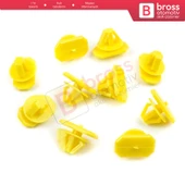 Ford Connect İçin 10 Adet Ön Çamurluk Bakalit Klips 2T14V353129BA - 2