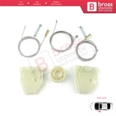 MAN Truck Kamyon Çekici TGS TGX MK1 2006-2021 81626456039 İçin Ön Sol Kapı Cam Kriko Ayak Tamir Seti - 1