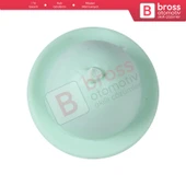 Audi İçin 10 Adet Çamurluk Klipsi Yeşil 1H0853586 - 3