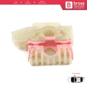 VW Golf MK6 A6 5K AJ5 2008-20014 5-Kapı 5K0837462 İçin Elektrikli Ön Sağ Cam Kriko Tamir Klipsi B - 3