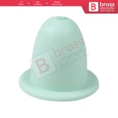 Audi İçin 10 Adet Çamurluk Klipsi Yeşil 1H0853586 - 1