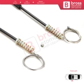 Toyota Carina E T19 Corona Caldina T190 1992-1997 İçin Elektrikli Ön Sol Kapı Cam Kriko Tamir Seti thumbnail 5