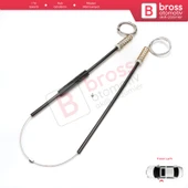 Toyota Carina E T19 Corona Caldina T190 1992-1997 İçin Elektrikli Ön Sol Kapı Cam Kriko Tamir Seti thumbnail 2