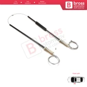 Toyota Carina E T19 Corona Caldina T190 1992-1997 İçin Elektrikli Ön Sol Kapı Cam Kriko Tamir Seti thumbnail 4