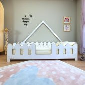 Markaawm Zirkon Montessori Yatak Mdf Çocuk Karyola Bebek Yatak - 3