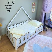 Markaawm Zirkon Montessori Yatak Mdf Çocuk Karyola Bebek Yatak - 4