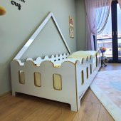 Markaawm Zirkon Montessori Yatak Mdf Çocuk Karyola Bebek Yatak - 5