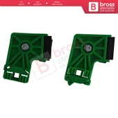 VW Polo Classic 6KV2 için Ön Sağ Cam Kriko Klips Seti - 2