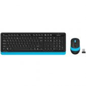 A4 Tech FG1010 Q Kablosuz MM Klavye Mouse Mavi - 1