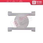 BMW için 10 Adet Kapı Panel Klipsi Beyaz 51131829904 - 3