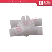 BMW için 10 Adet Kapı Panel Klipsi Beyaz 51131829904 thumbnail 4