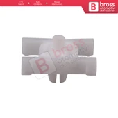 BMW için 10 Adet Kapı Panel Klipsi Beyaz 51131829904 - 1