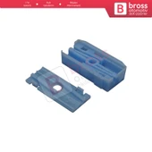 Jaguar Audi Volvo BMW Porsche Mercedes İçin Arka Cam Kriko Klipsi - 5